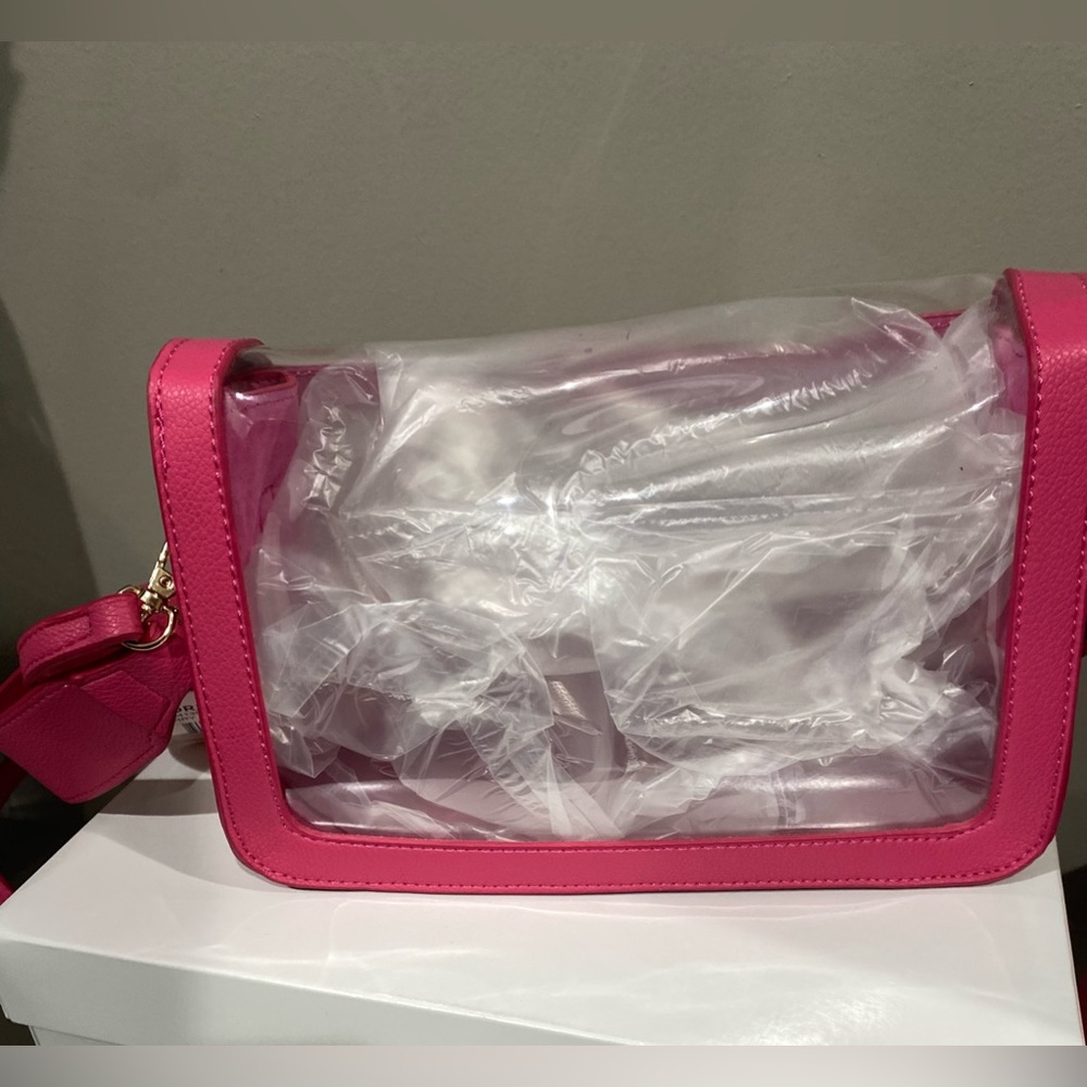 Mail + Lili Jessie Vegan Leather Stadium Crossbody bag - Picture 6 of 15